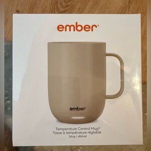 Ember Temperature Control Mug 2 - Sandstone 14 oz BNIB Sealed tan